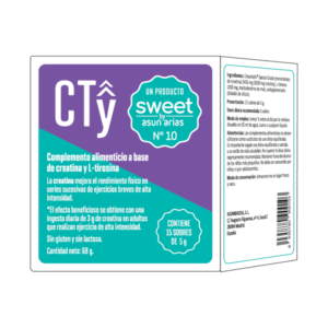 CTy Creatina y L-tirosina Sweet by Asun Arias